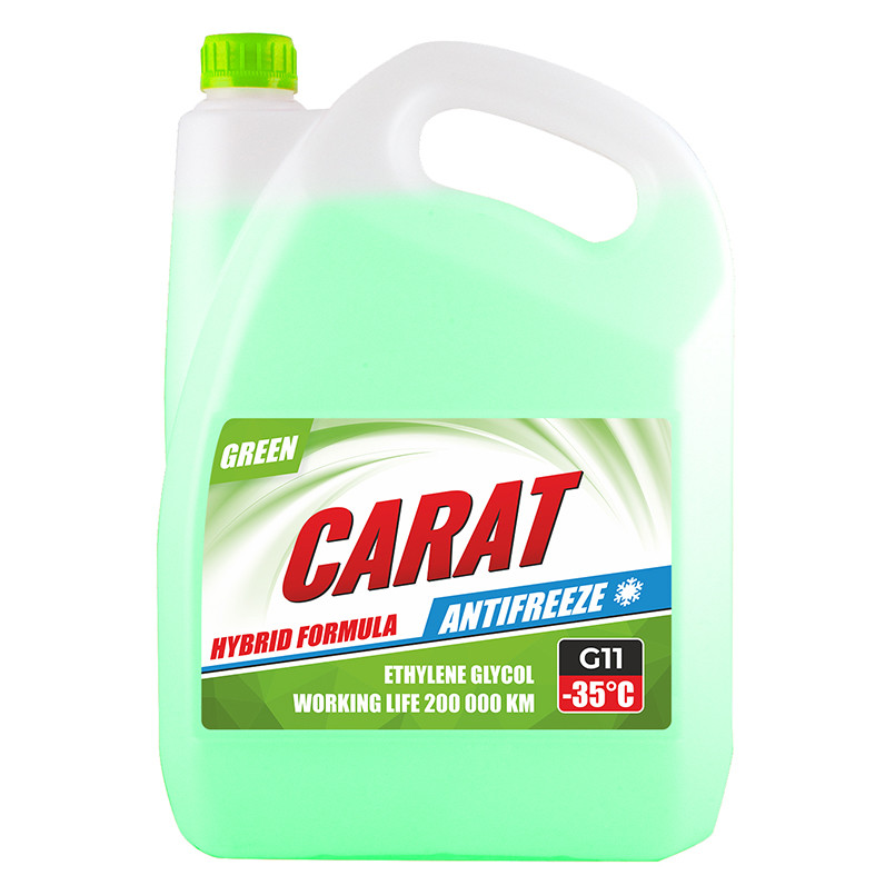 Антифриз Carat Green G11 зелений готовий 9кг Львів - фото 1