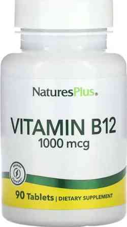 Вітамін В-12 метилкобаламін Nature's PlusVitamin B-12 1000 мкг 90 таб Київ