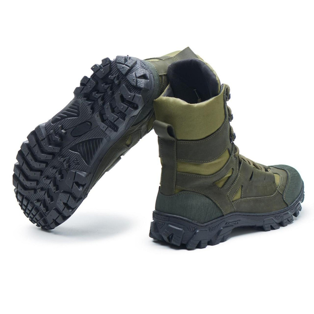 Тактические зимние берцы 106-ТБ-2 хаки — тёплые, прочные, армейские ботинки для ЗСУ и охраны 42 (28) Харьков - изображение 9