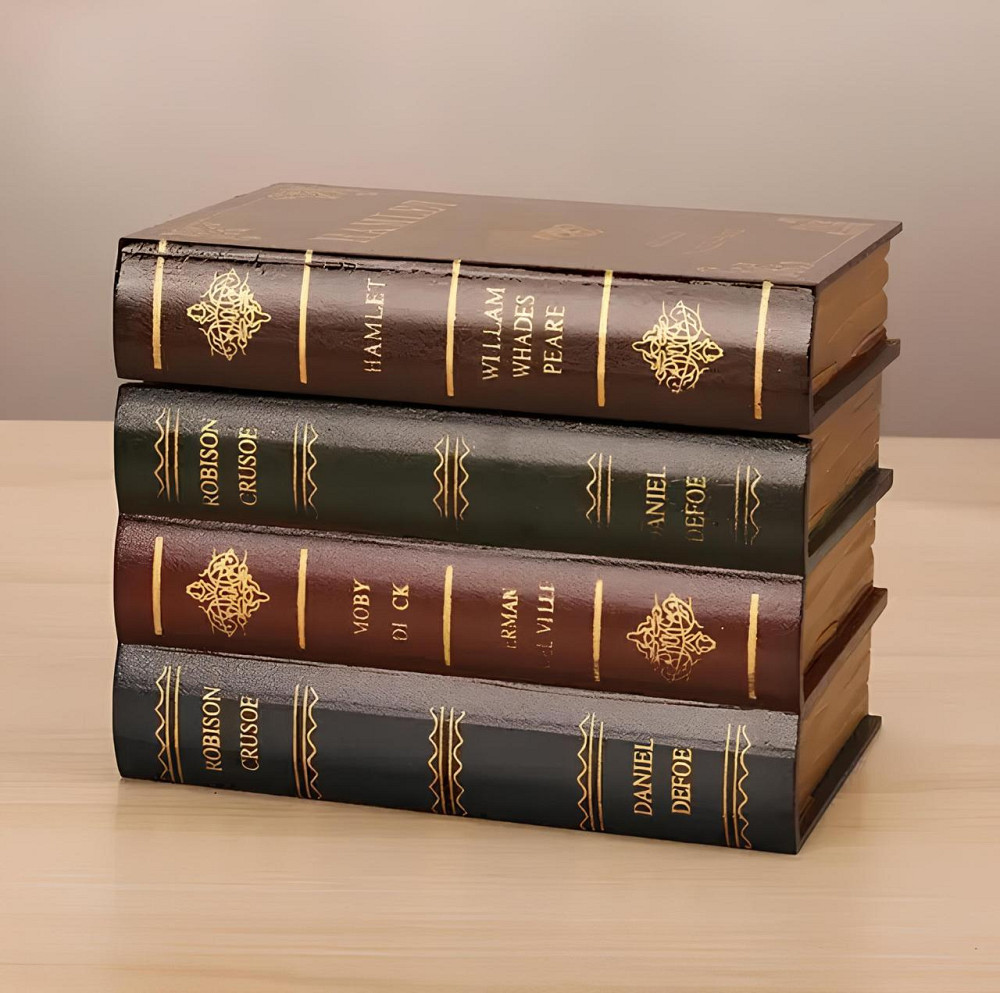 Книжный тайник-шкатулка RESTEQ — оригинальное решение для хранения ценностей и украшение интерьера Киев - изображение 1