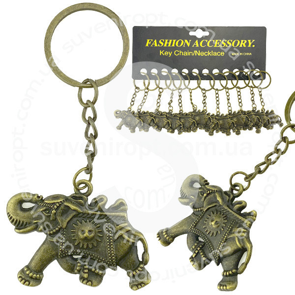 Брелоки для ключів Слони 12 шт Київ - фото 1