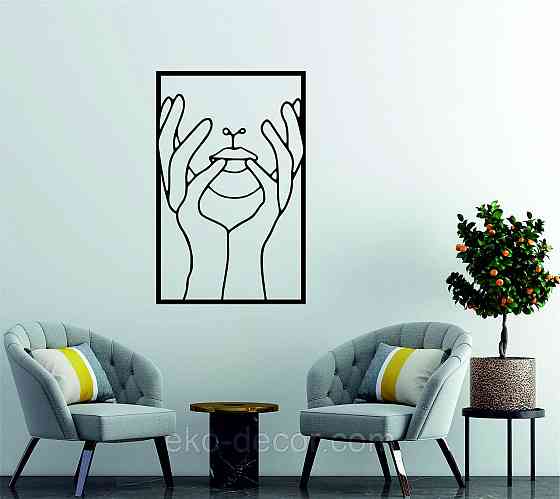 Декоративне настінне Панно «Жінка», Декор на стіну Київ