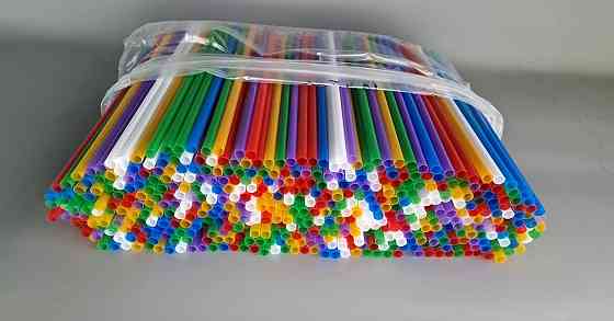 Трубочки широкі для напоїв d8 25см Фреш Мікс (500 шт) Харків