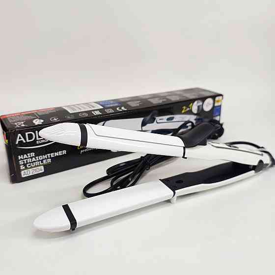 Современные щипцы для завивки волос Adler AD 2104 50Вт, Крутые плойки для волос Плойка обьема FH-61 Львов