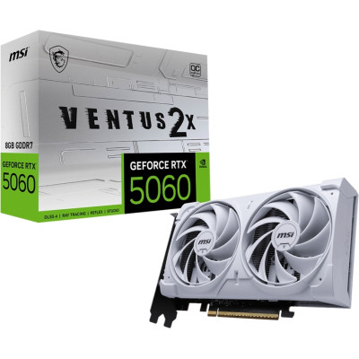 Відеокарта MSI GeForce RTX5060 8Gb VENTUS 2X OC WHITE (RTX 5060 8G VENTUS 2X OC WHITE) Вінниця - фото 5
