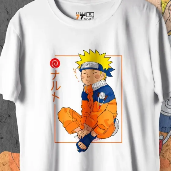 Футболка для подростка мальчика с принтом Наруто Кид Размер 160 Anime10319 Днепр