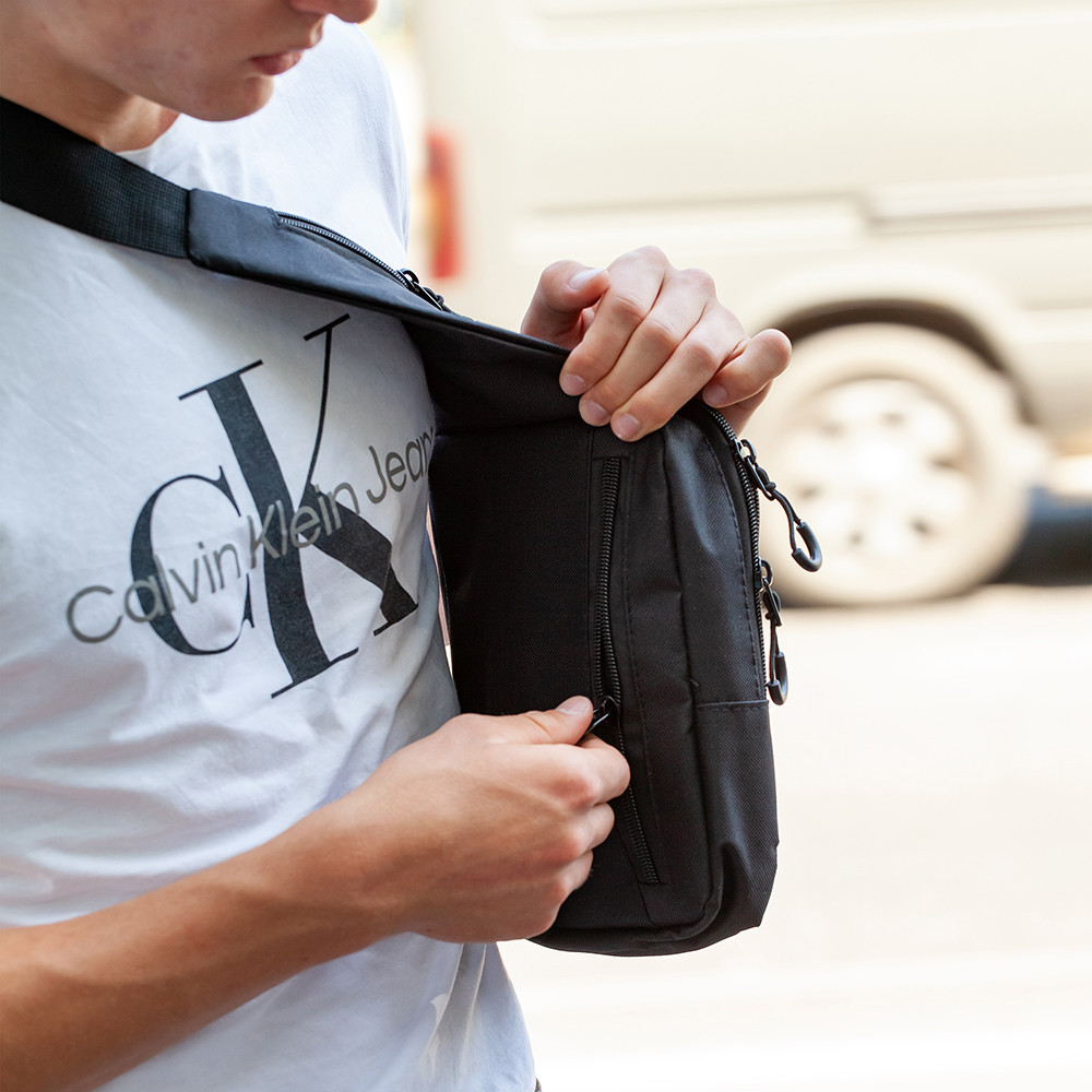 Мужская небольшая сумка мессенджер для военных, Молодежная брезентовая сумка, Сумка-кобура для мужчин XH-95 Ивано-Франковск - изображение 7