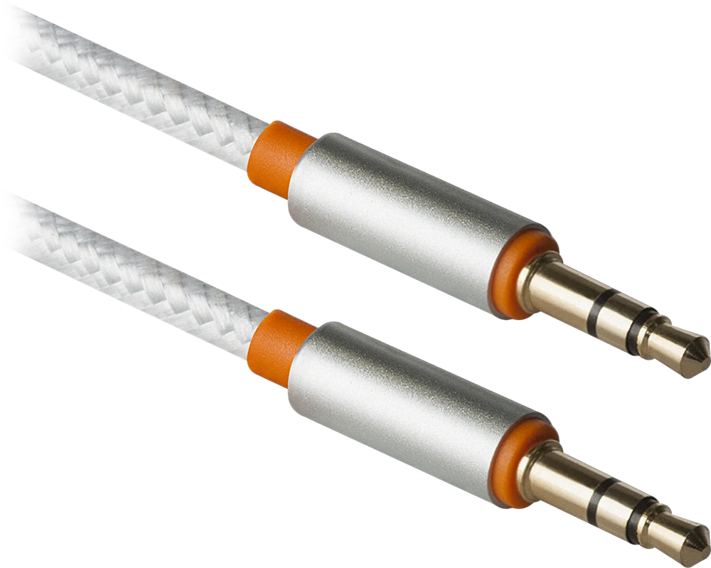 Кабель Defender JACK01-03, White (87513) (6895747) Київ - фото 1