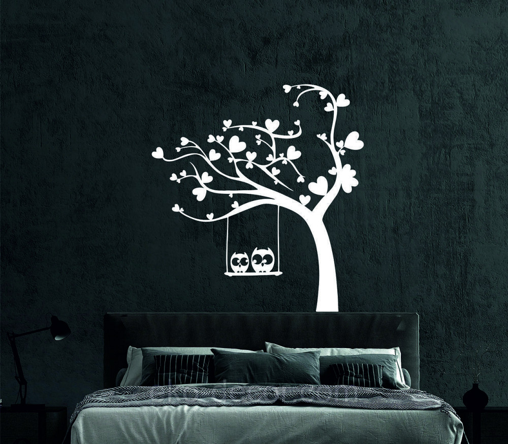 Декоративное настенное Панно «Совы на ветке», Декор на стену 70*51 см, Белый Киев - изображение 2