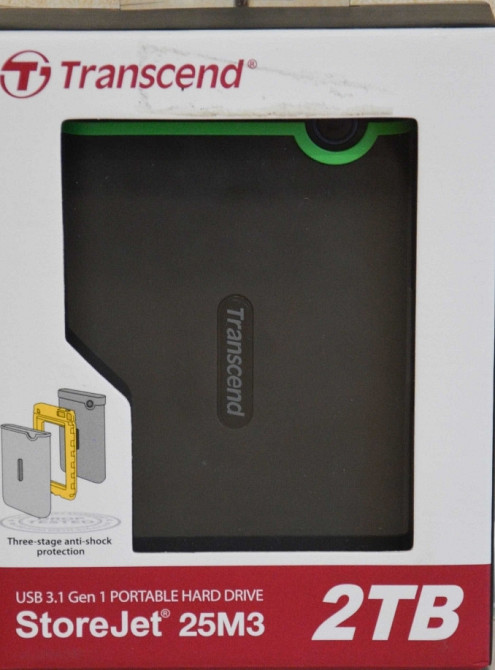 Жесткий диск Transcend StoreJet 25M3 2TB (TS2TSJ25M3) 2.5 USB 3.0 Київ - фото 4