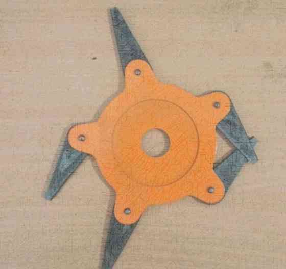 Нож мотокосы   5T   (сегментный) Мукачево