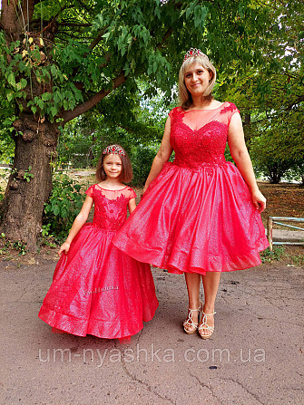 Сукні FAMILY LOOK на рік, FAMILY LOOK мама-дочка Кривий Ріг - фото 1