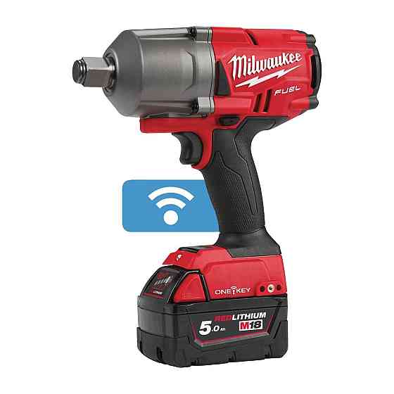 Гайковерт высокомоментный MILWAUKEE 3/4 дюйма(2034Нм) M18 FUEL ONEFHIWF34-502X ONE-KEY (+ заряд.прис, 2 аккум.X 5Аг, HD кейс) Одесса