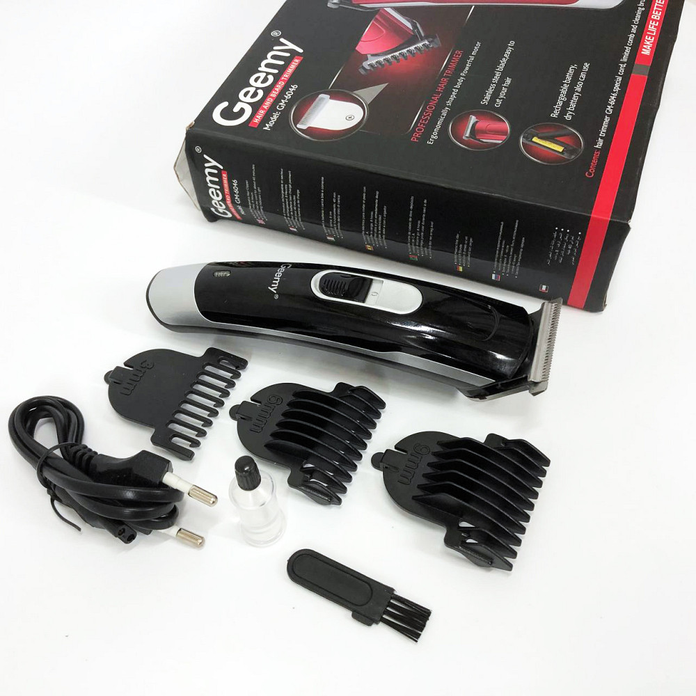 Професійна акумуляторна машинка Акумулятор, Акумуляторна машинка-тример для стрижки волосся QN-83 Львів - фото 6