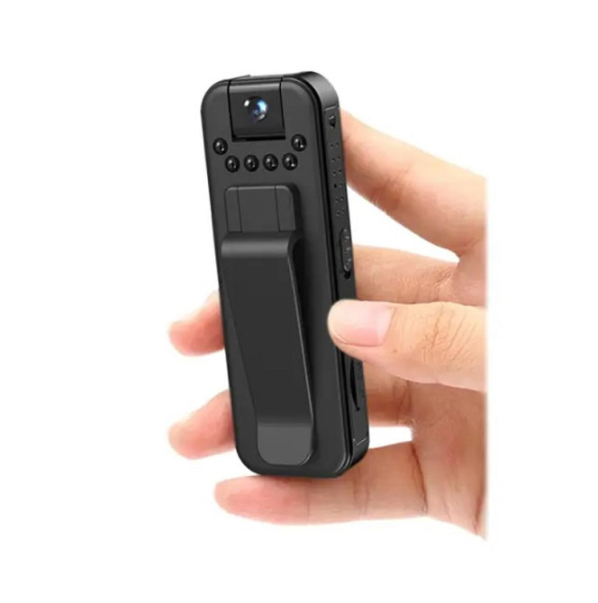 Відеокамера нагрудна L7 Wi-Fi 9528, чорна Винница - изображение 3