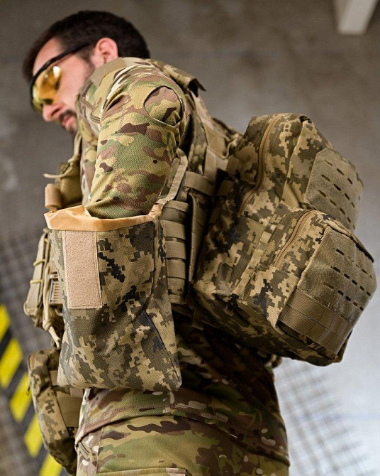 Плитоноска 4 точки быстрый сброс stragen   пиксель с рюкзаком ПП 7910 Одесса - изображение 3