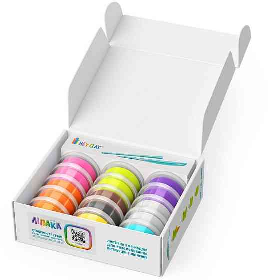 Меганабір пластиліну "Файні морозивка" ЛІПАКА 15029-UA01 самостійно твердіє Вінниця