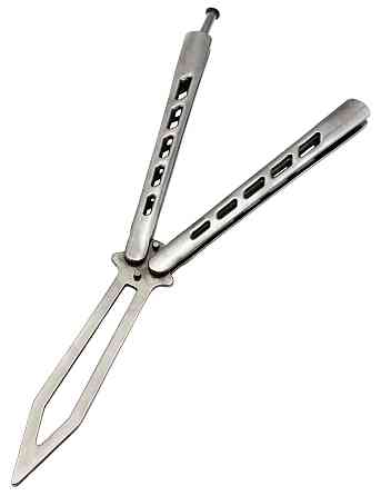 Ніж метелик Тренувальний Metalic AK13 Дніпро