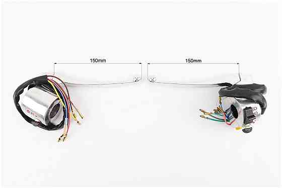 Блок кнопок на кермі лівий, правий к-кт із важелями (під дзеркала М8) DELTA Киев