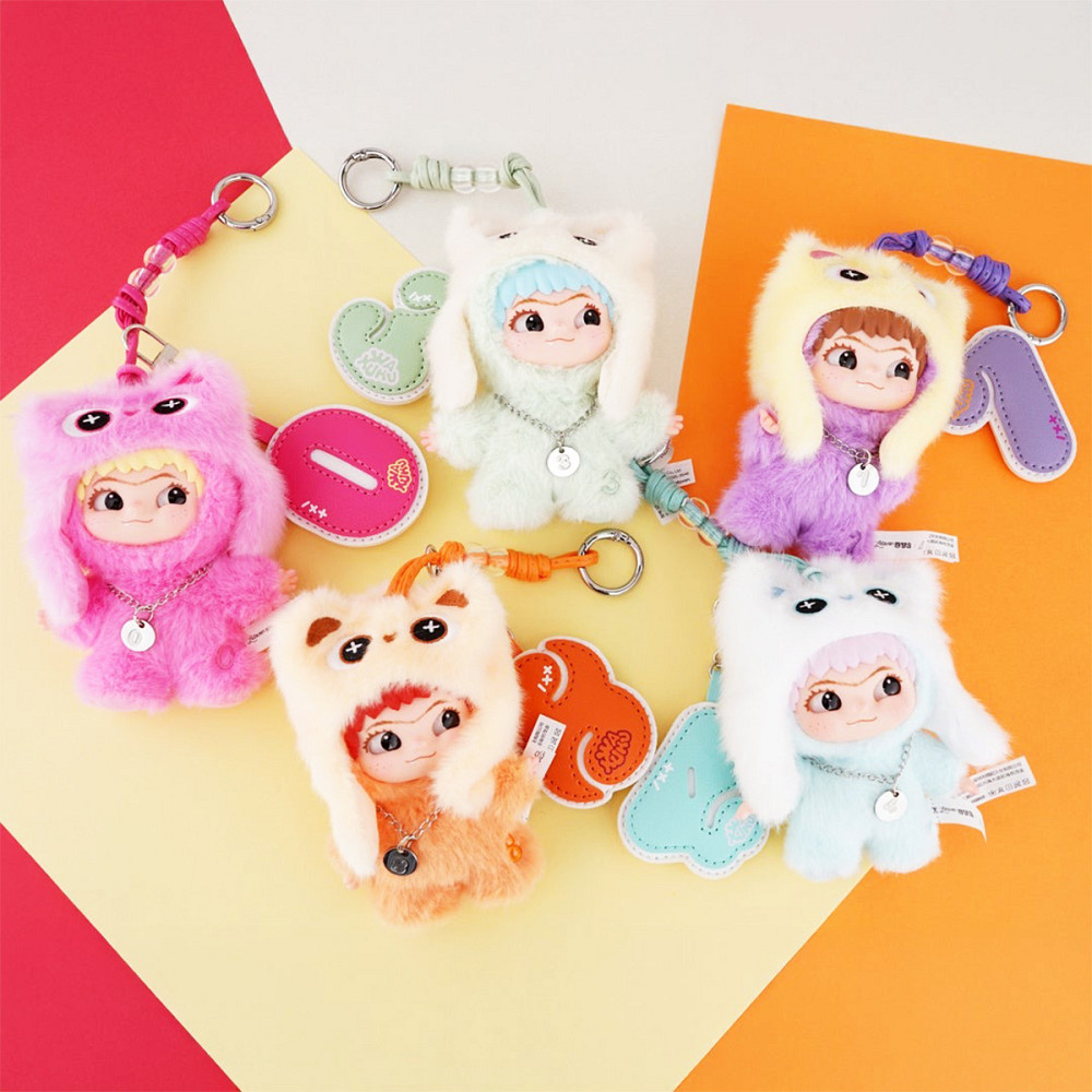 Колекційна м'яка іграшка на підвісі POP TOP Letsvan серії Wakuku - Числа удачі Днепр - изображение 6