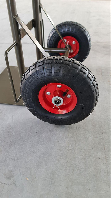 Тележка грузовая для склада Хаки Тележка для баллонов Тележка для холодильников Тележка двухколесная Белая Церковь - изображение 6