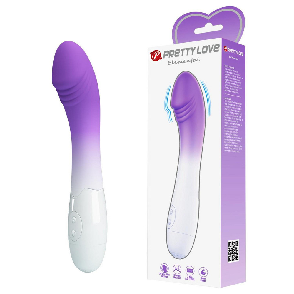 Вибромассажер для точки G Pretty Love - ELEMENTAL, BI-014812-A6 Sex Aura Киев - изображение 1