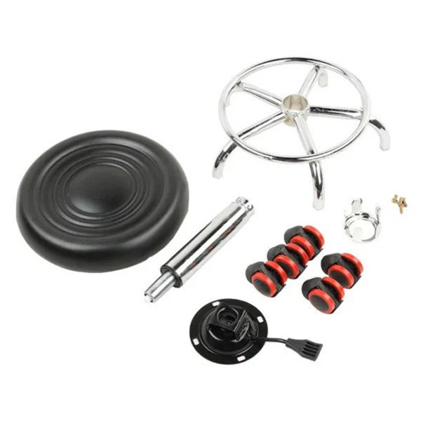 Стілець майстра косметолога круглий на коліщатках зі спинкою для салону краси Київ - фото 4