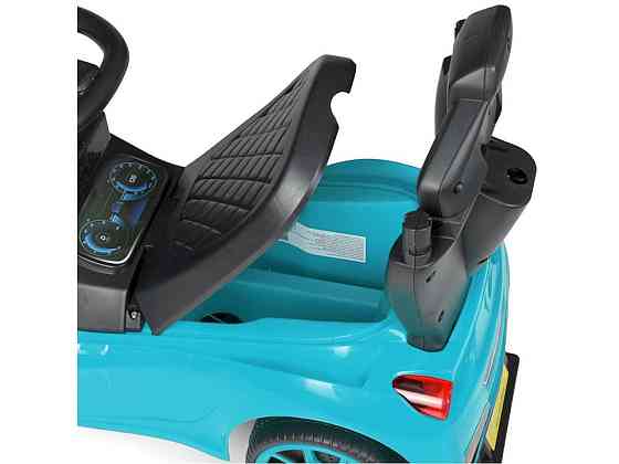 Дитяча машинка каталка толокар з ручкою SPOKO SP-608 для дітей Синій Київ