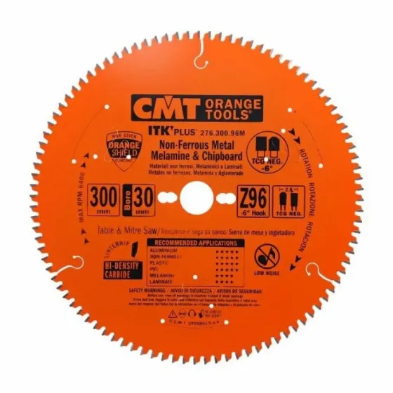 Пильний диск по алюмінію CMT 305x30x96Т K2.8/2.0 (276.305.96M) Одеса