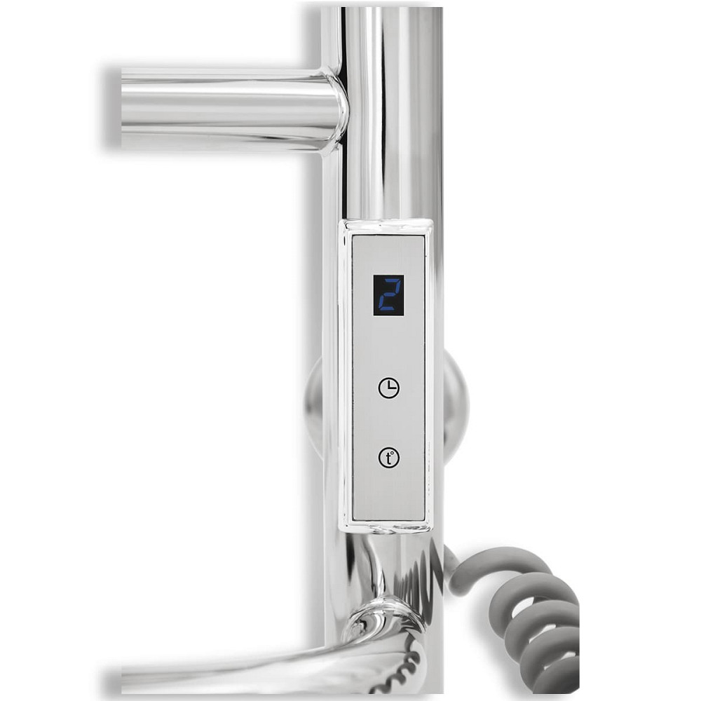 Електрична сушарка для рушників Laris Єврофлеш П8 500Х1000 Е з полицею правое підкл. Київ - фото 5