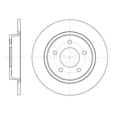 Гальмівний диск REMSA 6880.00 Вінниця