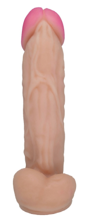 Фаллоимитатор EGZO Ciberskin DS011 ( 22,5 см х 5,5 см ) Sex Aura Киев