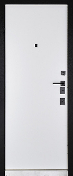 Вхідні двері Abwehr City Harmonia 546 Смокі софт + Білий супермат 860*2050 мм Сучасні вхідні двері Київ - фото 2