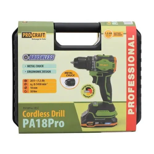 Шуруповерт Procraft PA18Pro (с 1 АКБ) Коломыя