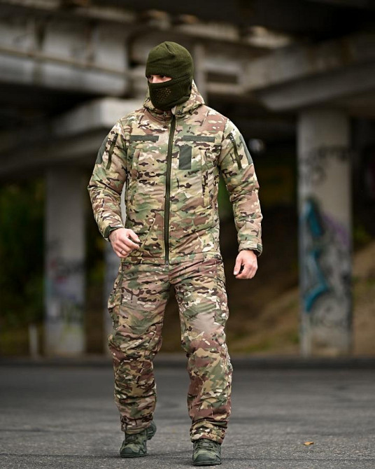 Зимний водоотталкивающий тактический костюм intuition   ВТ7080 Одесса - изображение 8
