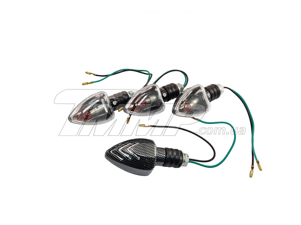 Повороти міні карбон (комплект 4 штуки) EVO Київ - фото 1