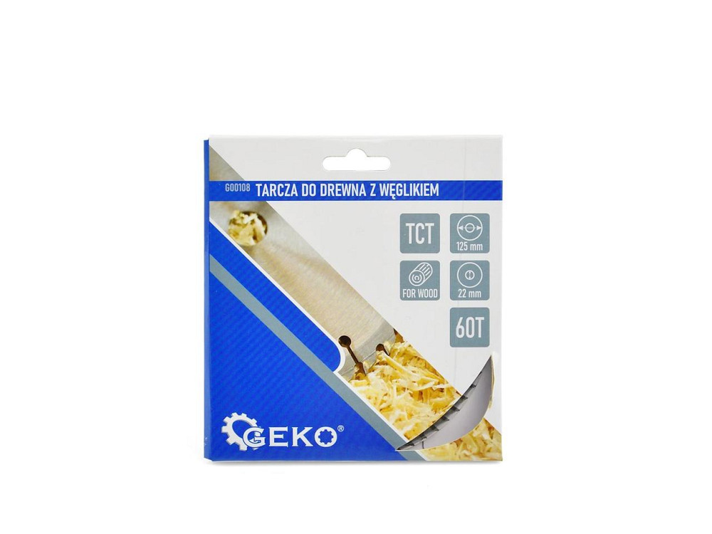 Пила дискова "GeKo" для КШМ (кутової шліфмашини)  125х22мм Т 60 Київ - фото 2