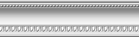 Потолочный плинтус 2м   GP-22  108х106x2000mm Днепр