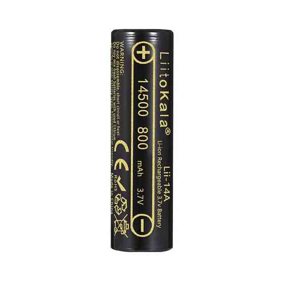 Акумулятор LiitoKala Lii-14A 14500 800mah battery Київ