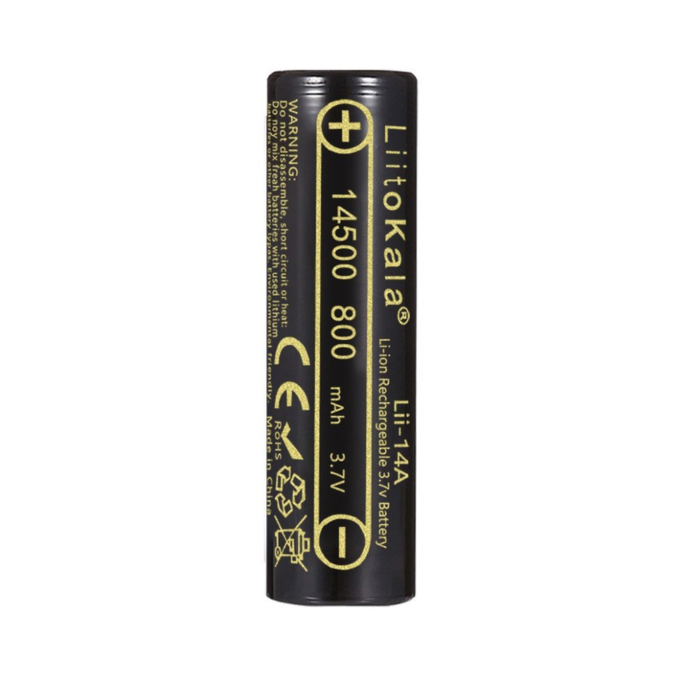 Акумулятор LiitoKala Lii-14A 14500 800mah battery Київ - фото 3