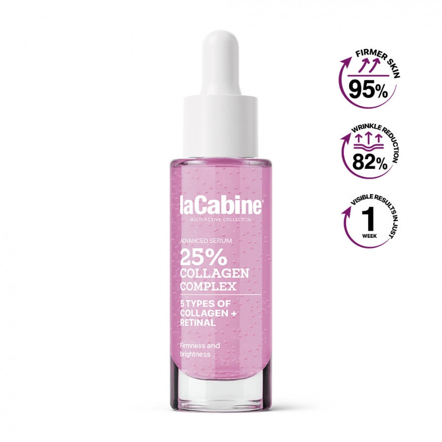 Висококонцентрована омолоджуюча сироватка для ліфтінгу ADVANCED 25% Colagen Complex LaCabine, 30 мл Дніпро - фото 1