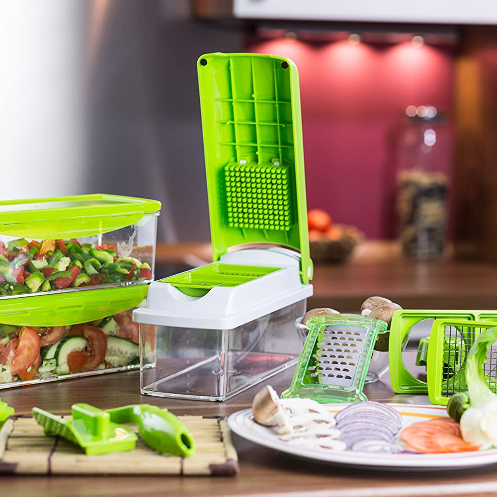 Овочерізка для нарізки овочів та фруктів,NICER DICER SBR Київ - фото 8