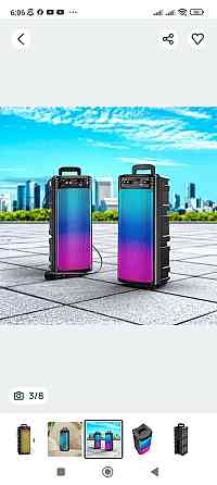 Акустика-караоке з дротовим мікрофоном HOCO bs52 TWS, BT5.0, 10Wx2, 3ч Харків