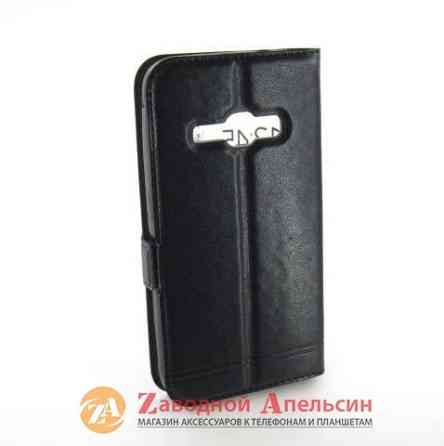 Чехол книжка Samsung J1 J120 2016 Smart Case black Одесса