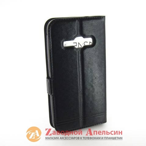 Чехол книжка Samsung J1 J120 2016 Smart Case black Одесса - изображение 5