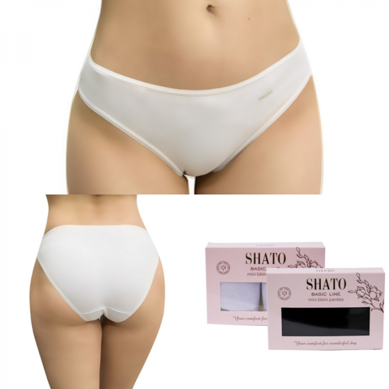 Женские трусики мини бикини Shato BLP 111 S, Белый Киев