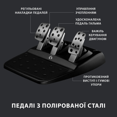 Руль Logitech G923 Racing Wheel and Pedals for PS4 and PC (941-000149) Винница - изображение 2