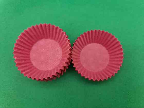 Тартолетка для чізкейк "Кругла рожева"D40 H21 (100шт)/5/ (1 уп.) Харків