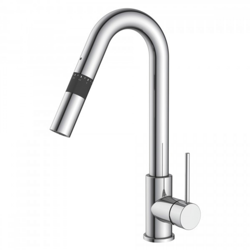 Змішувач для кухні з дозатором IMPRESE SMART bio хром ZMK051901151 Київ - фото 1