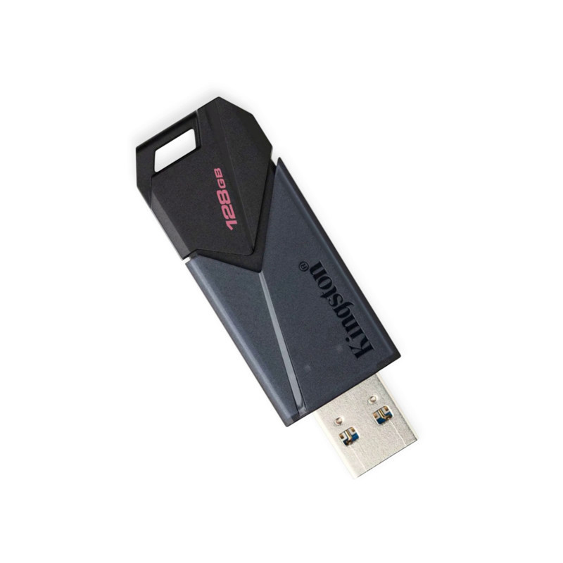 Флешка USB 3.2 128Gb black Kingston Мукачево - изображение 1